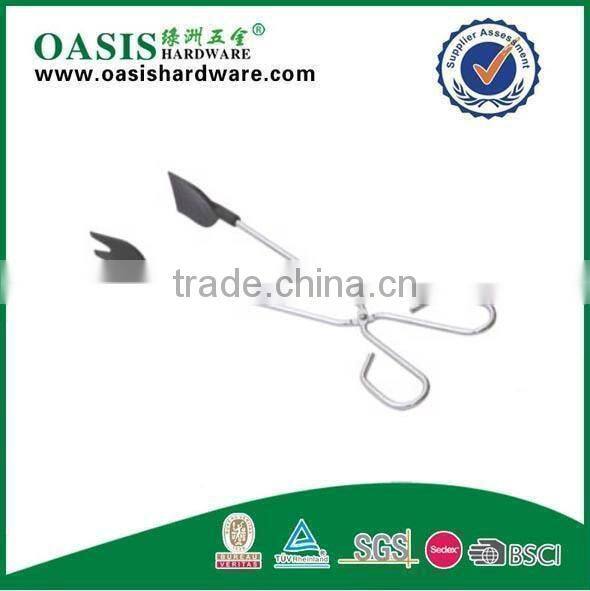 24-33cm food tongs/kitchen food tongs/kitchen tong /serving tong,Food Tong with Chrome Plate/Stainless steel food tong