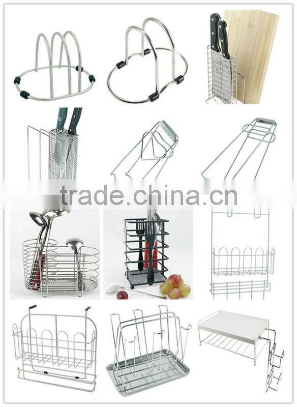 towel rack of restaurant--colorful towel rack