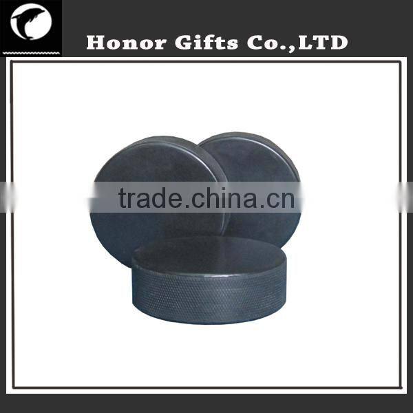Rubber Custom Logo Printing Ice Hockey Puck