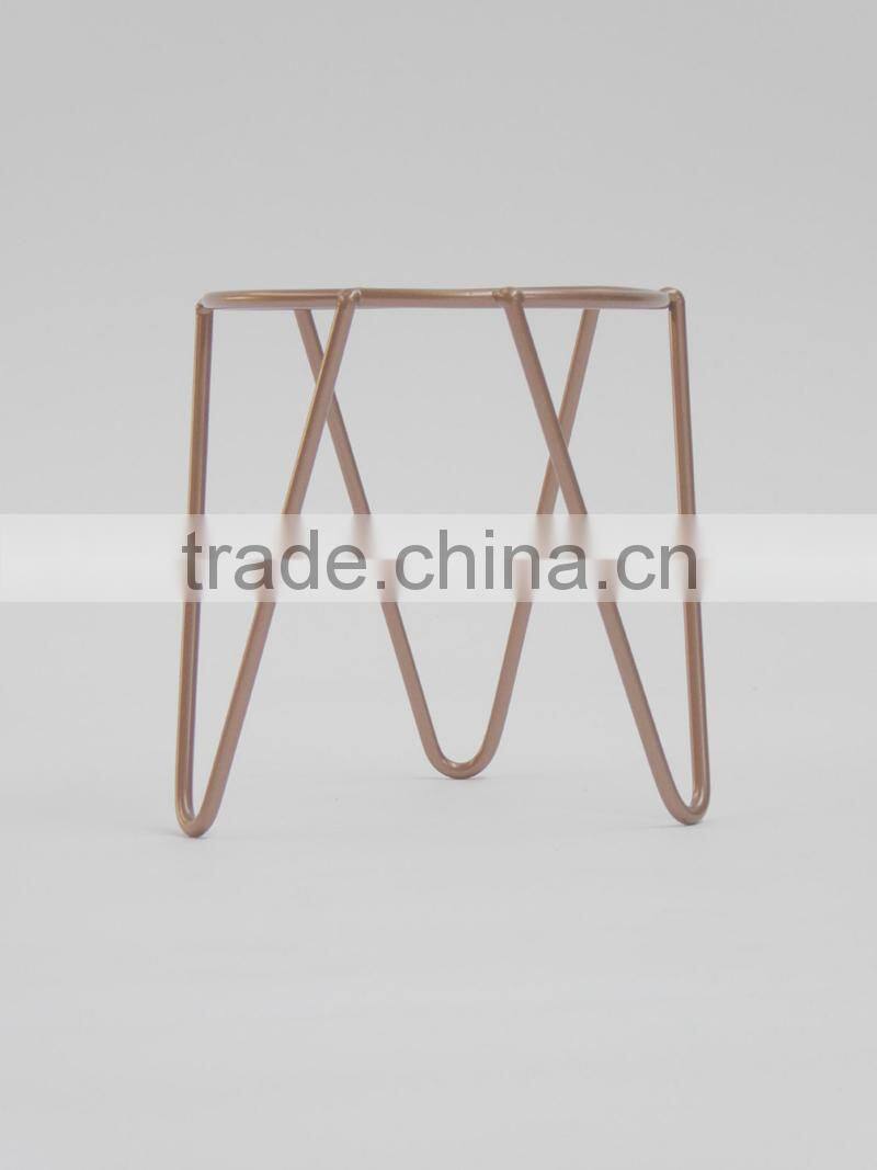 Cheap price metal iron home garden indoor outdoor decoration wire plant stand