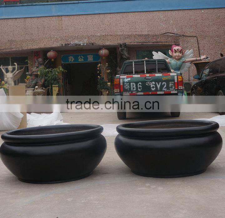 Large round planter flower pot