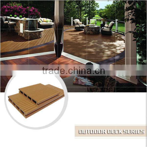 Promotional sale wpc indoor decking floor, plastic sheets for flooring, waterproof and non-slip floor