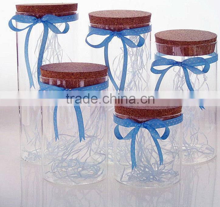 Wishing glass bottle set of 2