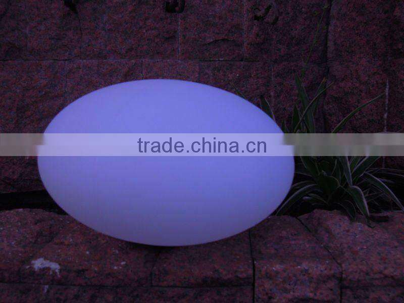 color-changing rechargeable waterproof led rgb pebble