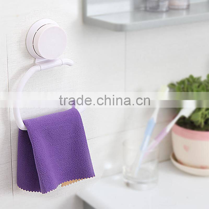 Vacuum suction cup kitchen and bathroom plastic shelf/holder/Towel rack/roll tissue stand