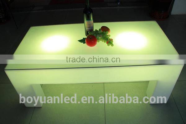 RGB 16 colors changing moveable Led illuminated bar table