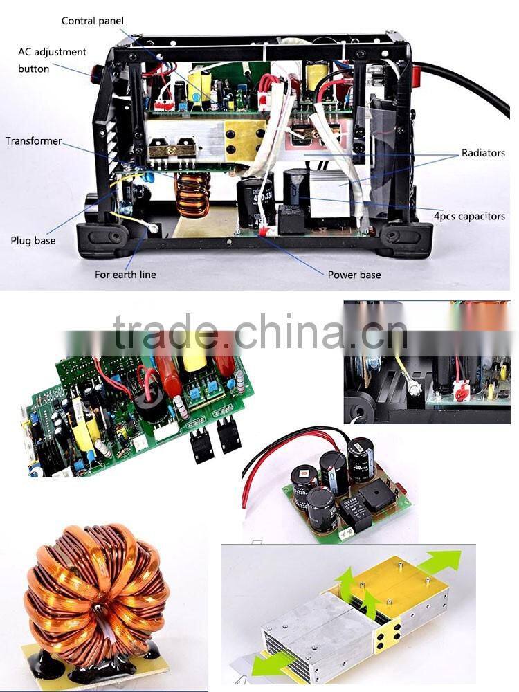 China factory low price portable ac tig zx7-160 inverter welder machine