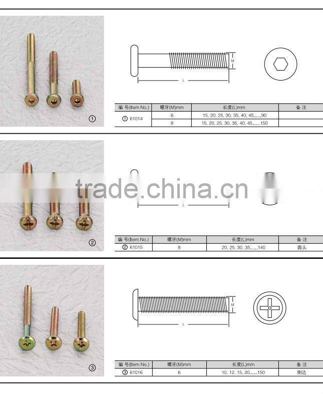 brass Hardware Screw, self drilling screw