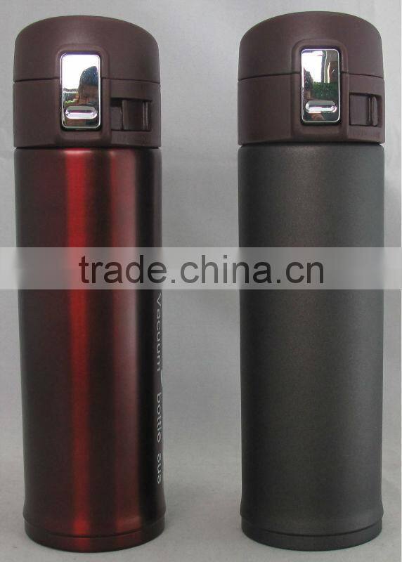 Double wall stainless steel vacuum bottle/ tea mug