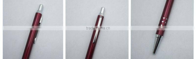 2013 hot selling 136mm promotional pen with germany refill,aluminium pen