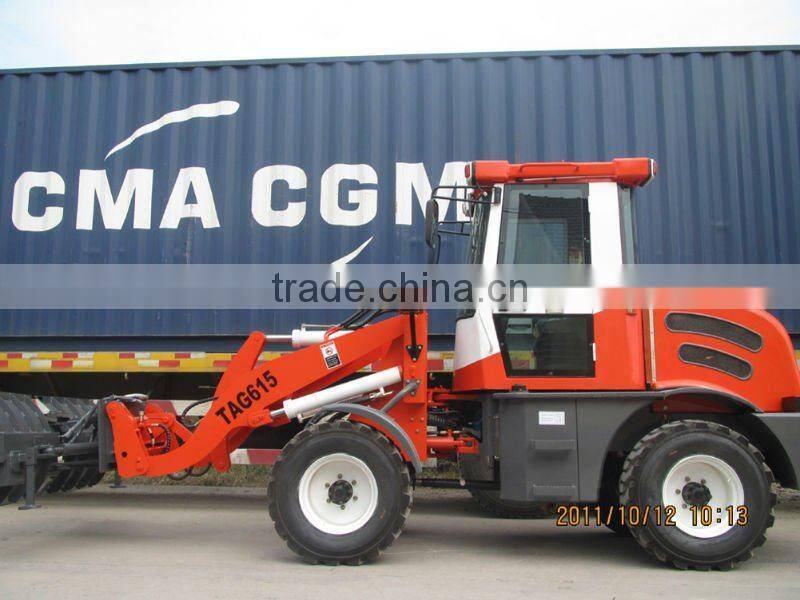 HZ zl15 mini wheel loader with ce,IOS9001