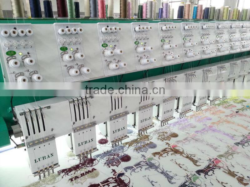 TP468 supper multi head computerized embroidery machine