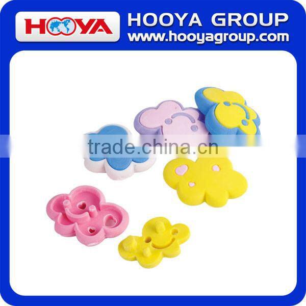 promotional cloud shaped cute kids 3d eraser