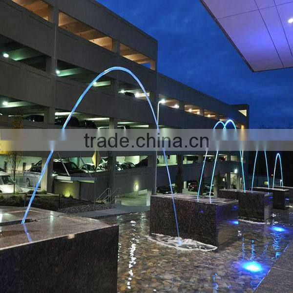Rainbow led water jet led fountain light
