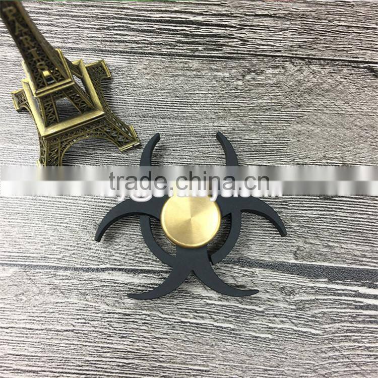 Customize anxiety release hand fidget alloy spinner top fashion metal fidget alloy spinner W01A245