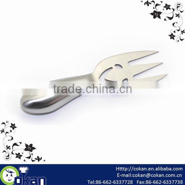 Smile face stainless steel cheese fork CK-KS022