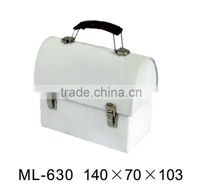 Pretty bag shaped metal box packing with handle and lock