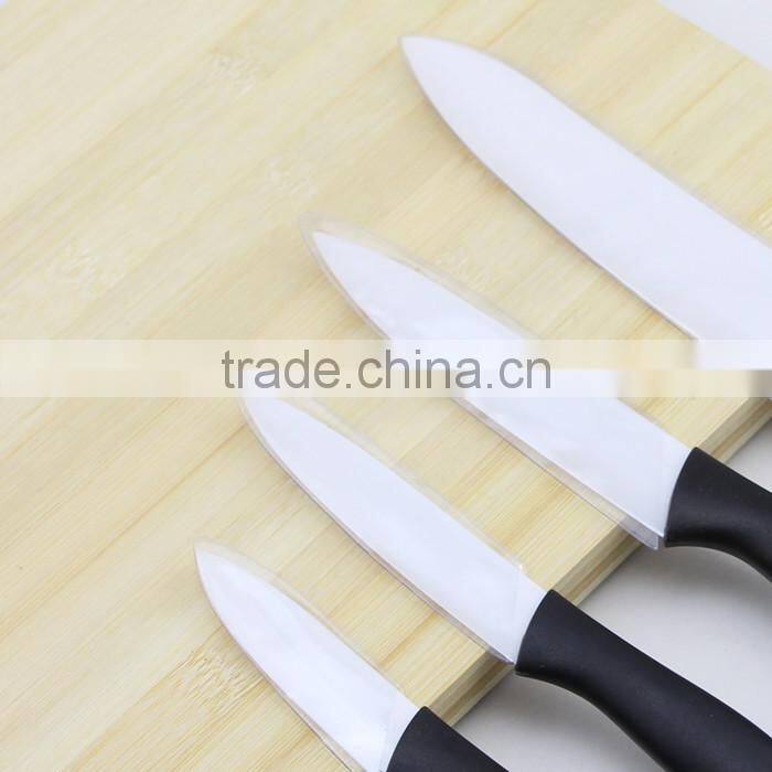 Black Handle Ceramic Kitchen Knives Set