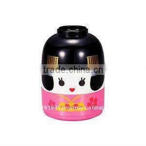 Japanese Kokeshi Bento Lunch Box Samurai Geisha Kids lunch
