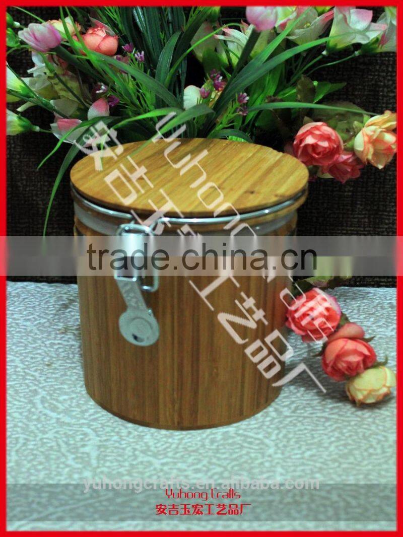 hot selling bamboo seal pot for promotiton