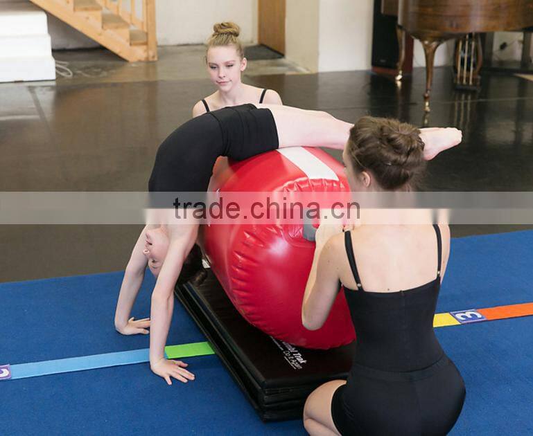 High quality Inflatable Gym Air Rolls PVC Air Pillar For Gymnastic