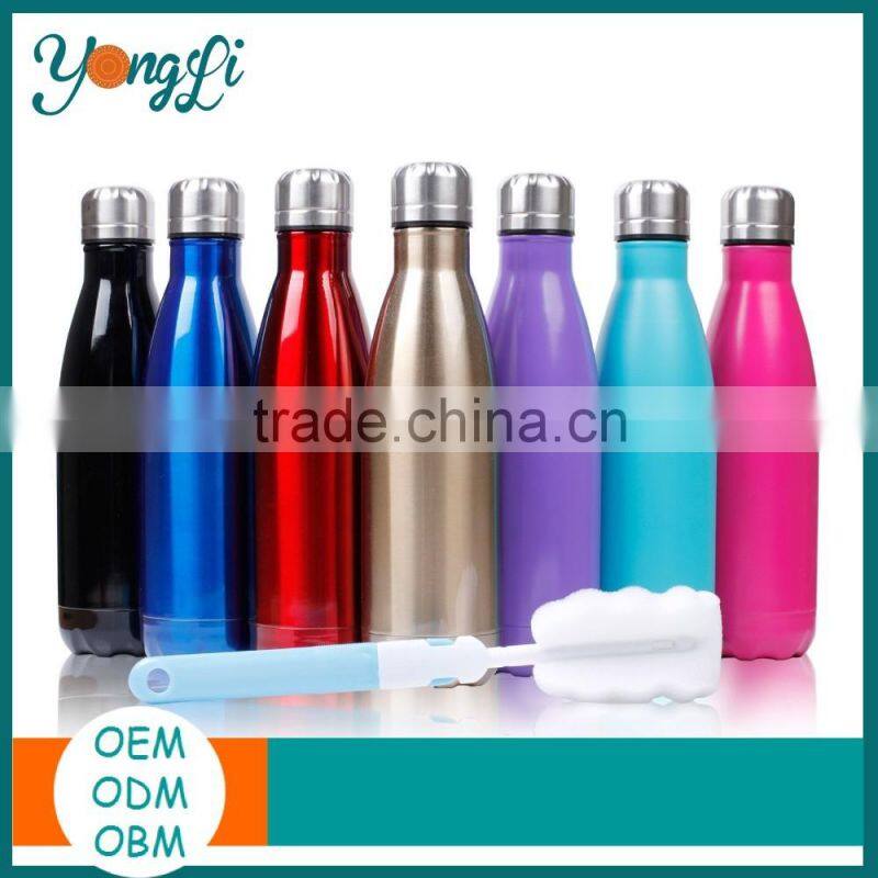 BPA Free Adults Leak Proof Outdoor Sport Portable Water Bottle