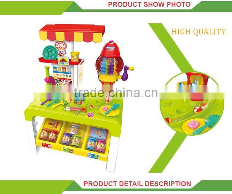 New style children DIY intelligence dessert model color clay toys
