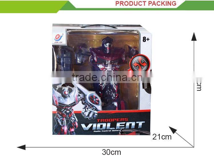 Wholesale 2.4G radio control transform toys robot kit prices