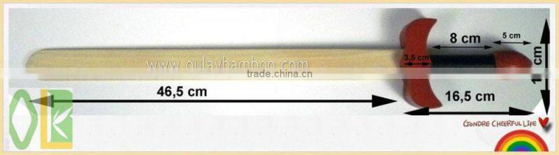 Custom children toy handmade wooden swords