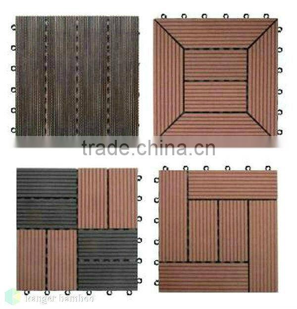Outdoor bamboo flooring title 300*300mm with durable surface