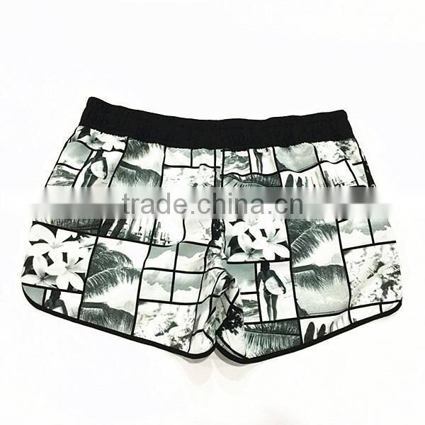 2016 Newest Elastic Plus Size Shorts Wholesale Swimwear