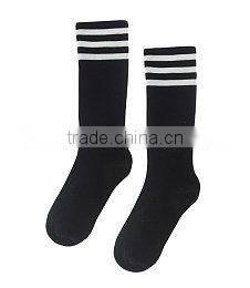 Customized logo Knee High Sport football socks