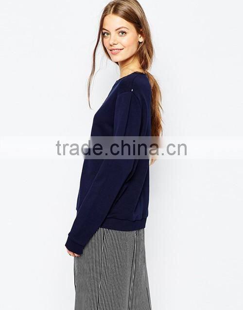 2016 newest women sequin lipstick sweatshirt wholesale custom