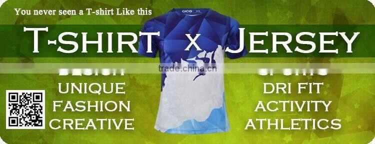 Ciao sportswear best technique heat transfer printing ringer t shirt for sport