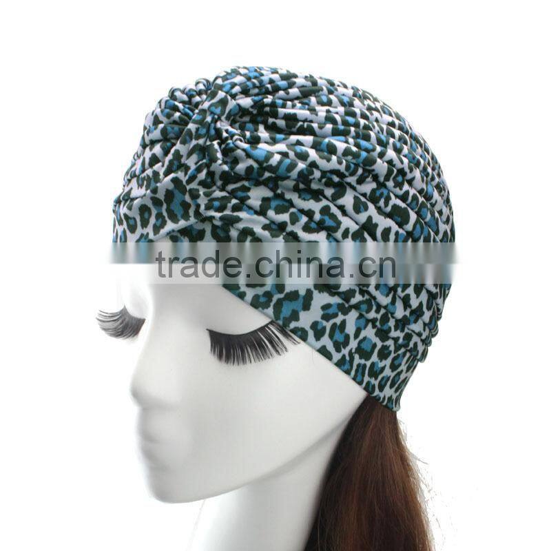 wholesale sale indian traditional tube fashion leopard arabic turban