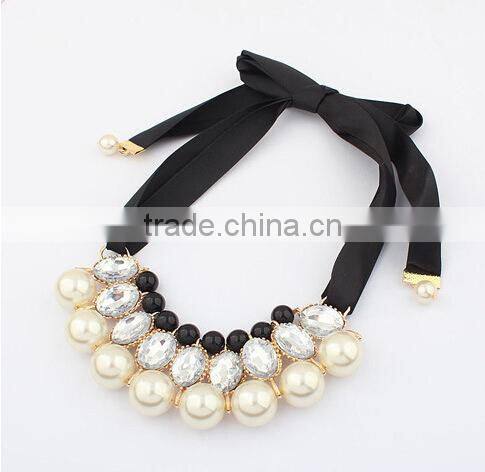 high quality latest women pearl necklace