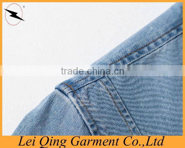 Newest men's denim shirt British style factory price,men's fashion shirt casual/dress shirts