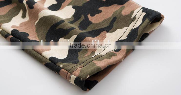 Fashionable ladies full printing camouflage cheaper wholesale good quality warm comfort fleece CVC80/20cotton