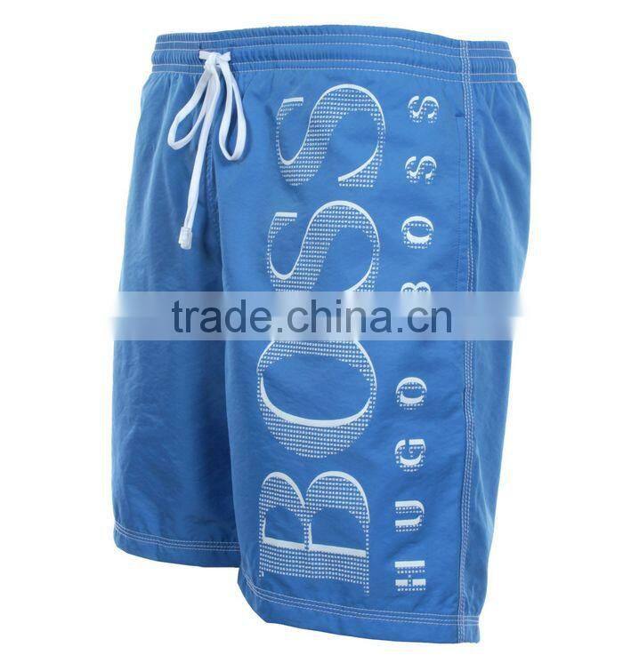 Experienced OEM factory polyester fabric waterproof swimming shorts