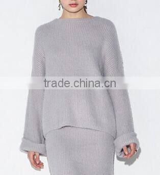EY0909S hot new products lady winter long pullover sweaters