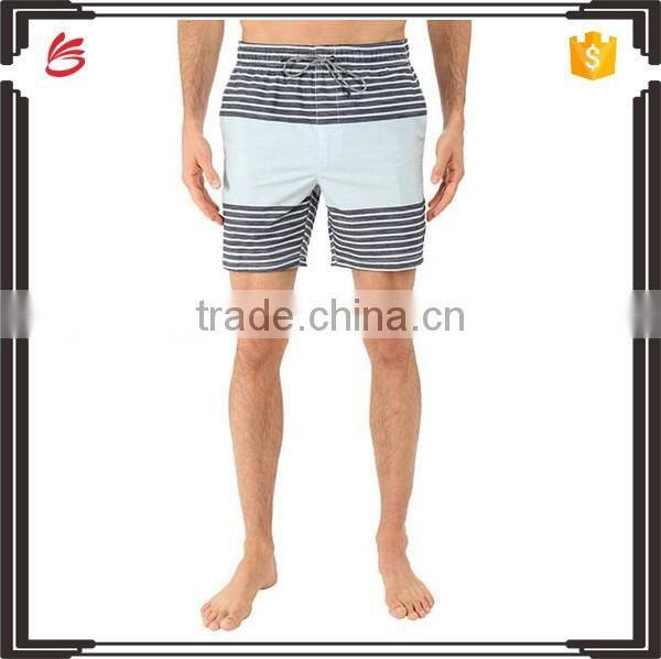 Stretch-poly woven beach shorts of high quality hot season shorts light men's shorts