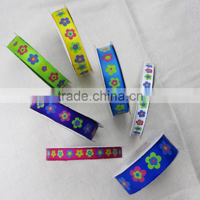 Small Roll Printed Grosgrain Ribbon