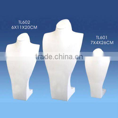 Necklace bust display racks