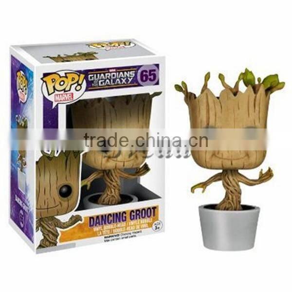 New Arriving Marvel pop Groot#202 ,Guardians of the GalaxyII Groot POP figure Factory price
