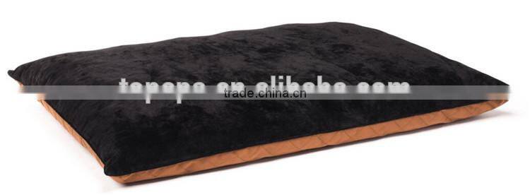 Quilting short plush shredded memory foam pet beds xlarge