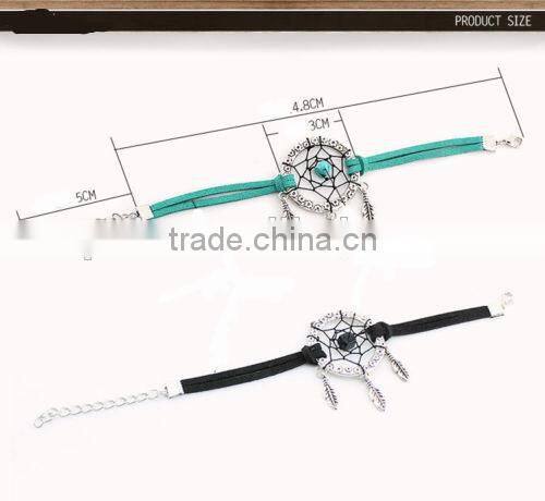 2015 factory price dreamcather bracelet friendship bracelet