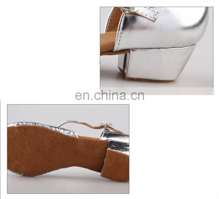 08B5L240 Shiny Children Latin Dance Shoes