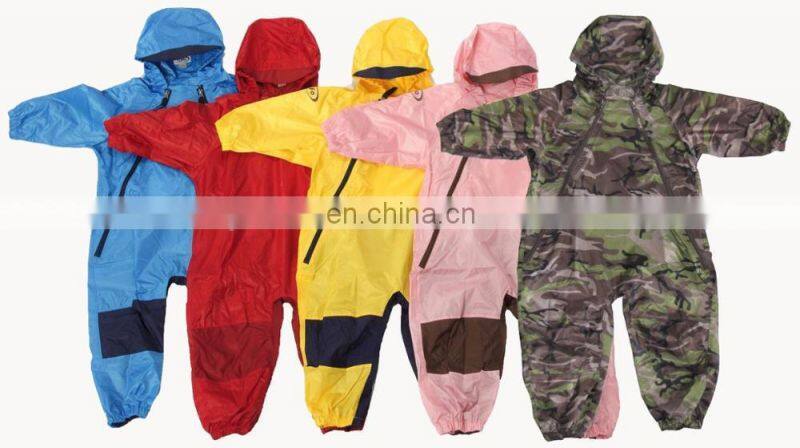 Muddy Buddy All in one Toddler Rainsuit Coverall Pink 12M To 5T / 20kg