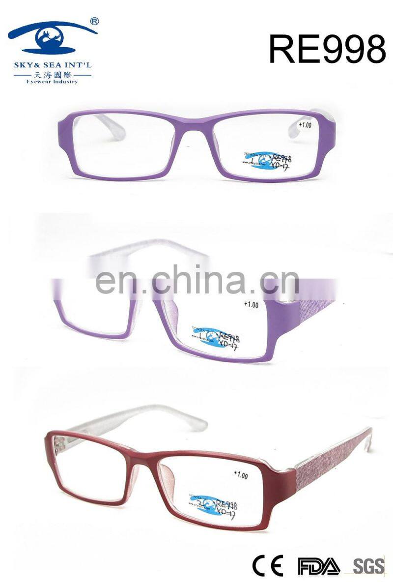 2017spring high quality folral designs pattern PC reading glasses