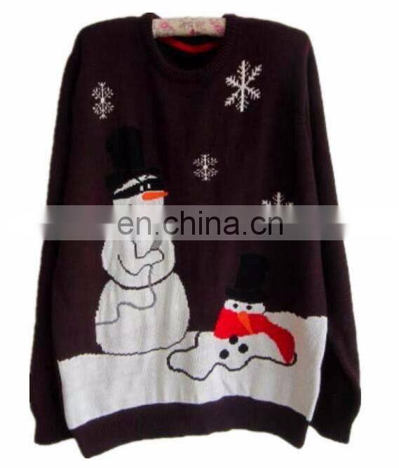 2016 Hot selling Knitting pattern Unisex Ugly Christmas jumpers sweaters